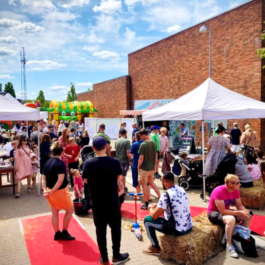 Markedsdag på Hovedgaden
